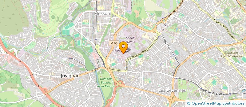 localisation de l'entreprise LANGUEDOC SECURITE PROFESSIONNEL SARL à MONTPELLIER