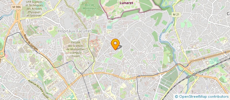 localisation de l'entreprise LANGUEDOC SERRURE à MONTPELLIER