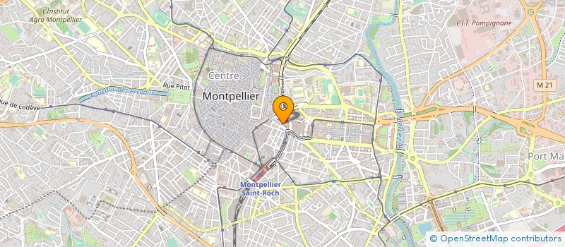 localisation de l'entreprise LANGUEDOC SPORT à MONTPELLIER