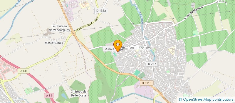 localisation de l'entreprise LANGUEDOC TAXIS ET SERVICES  BOUILLARGUES