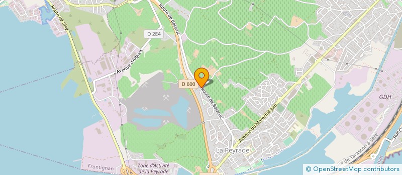 localisation de l'entreprise LANGUEDOCIENNE DE LOCATION à FRONTIGNAN