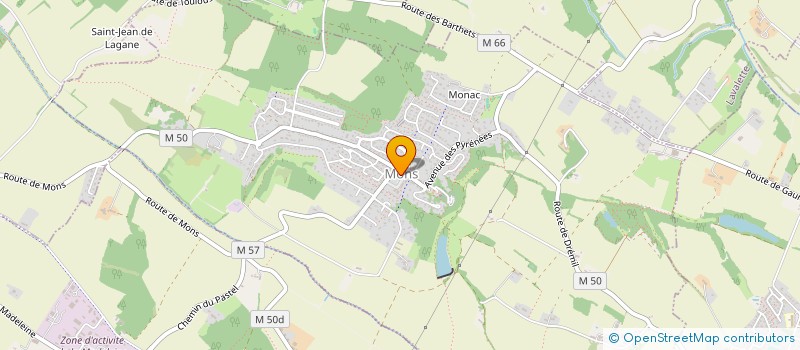 localisation de l'entreprise LANGUEDOCIENNE DES IDELS à MONS