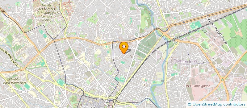 localisation de l'entreprise LANGUEDOCIENNE FAMILIALE ET SOCIALE à MONTPELLIER