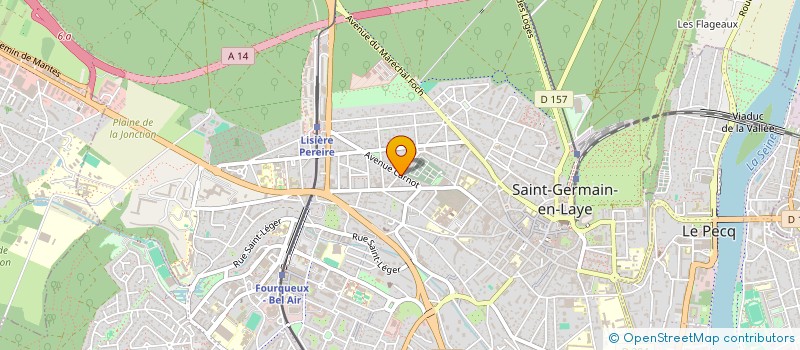 localisation de l'entreprise LANGUENOU & GOUALA  SAINT-GERMAIN-EN-LAYE