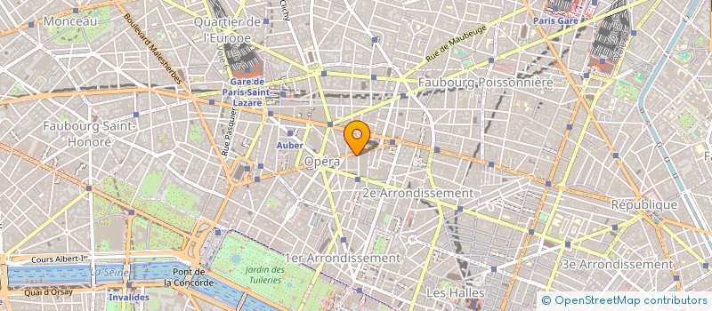 localisation de l'entreprise LANGUES ET FORMATION  PARIS