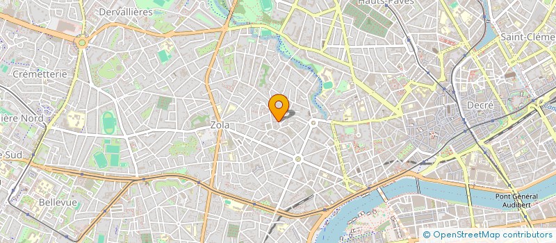 localisation de l'entreprise LANGUES ET LOISIRS à NANTES