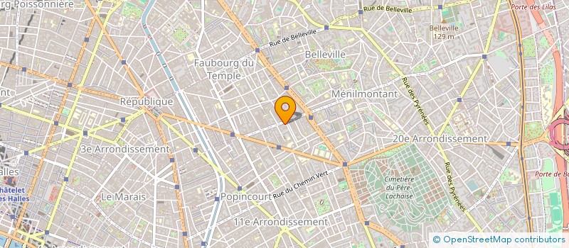 localisation de l'entreprise LANGUES ET MONDES  PARIS