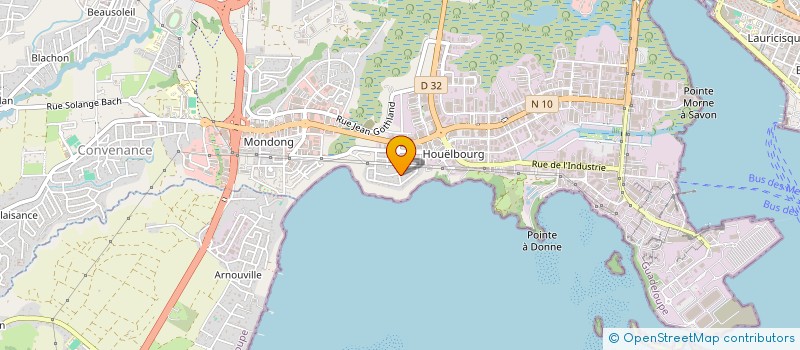localisation de l'entreprise LANGUES INTERNATIONALES ET SERVICES EDUCATIFS  BAIE MAHAULT