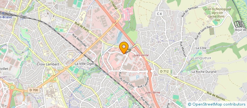 localisation de l'entreprise LANGUEUX CYCLES  LANGUEUX