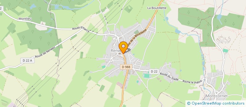 localisation de l'entreprise LANHERS  RENWEZ