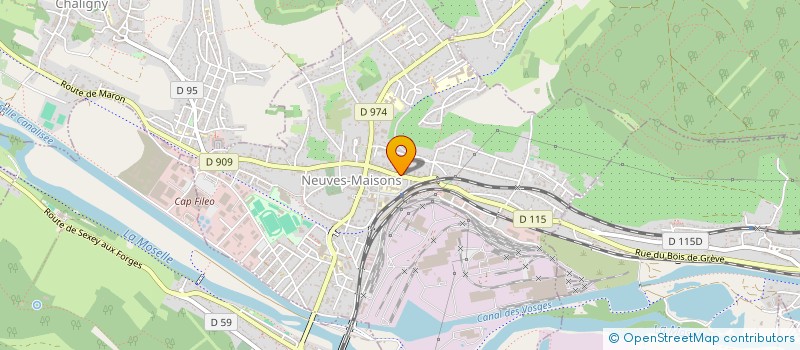 localisation de l'entreprise LANI IMMO  NEUVES-MAISONS