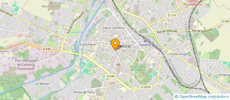 localisation de l'entreprise LANI THAI  CAMBRAI