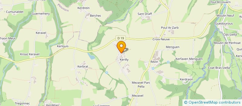 localisation de l'entreprise LANIGOU  GUICLAN