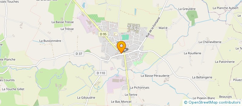 localisation de l'entreprise LANILE  BAIS