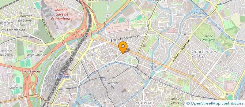 localisation de l'entreprise LANIMAAL à STRASBOURG