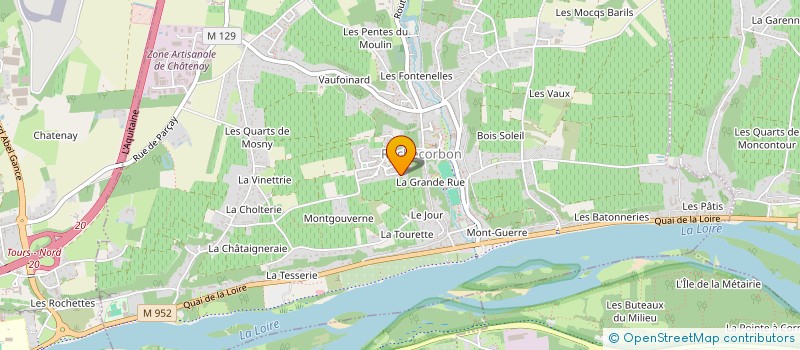 localisation de l'entreprise LANIMADA  ROCHECORBON