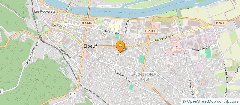 localisation de l'entreprise LANIMEA  CAUDEBEC-LES-ELBEUF