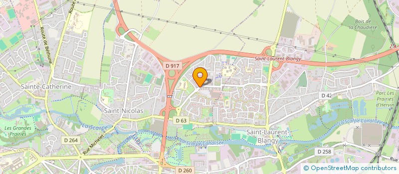 localisation de l'entreprise LANINARO INVESTISSEMENTS  SAINT-NICOLAS