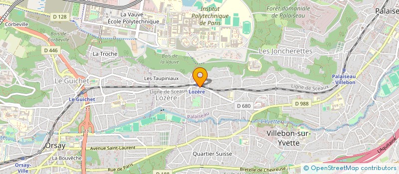 localisation de l'entreprise LANKA à PALAISEAU