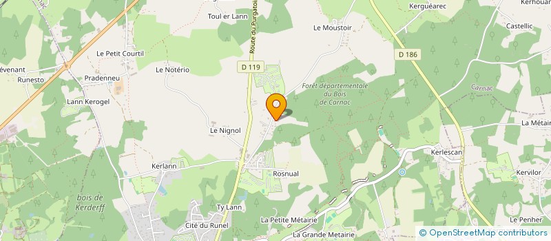 localisation de l'entreprise LANKA  CARNAC