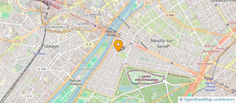 localisation de l'entreprise LANKSANA à NEUILLY-SUR-SEINE
