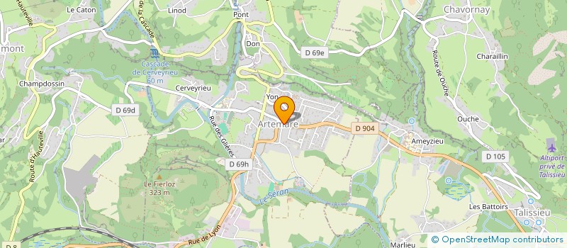 localisation de l'entreprise LANKY  ARTEMARE