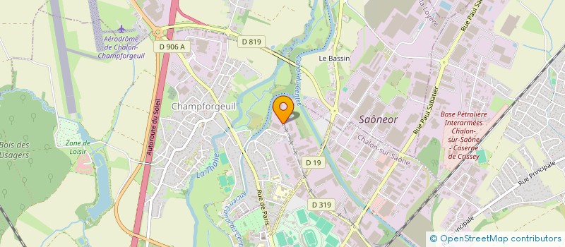 localisation de l'entreprise LANLA FINANCES  CHAMPFORGEUIL