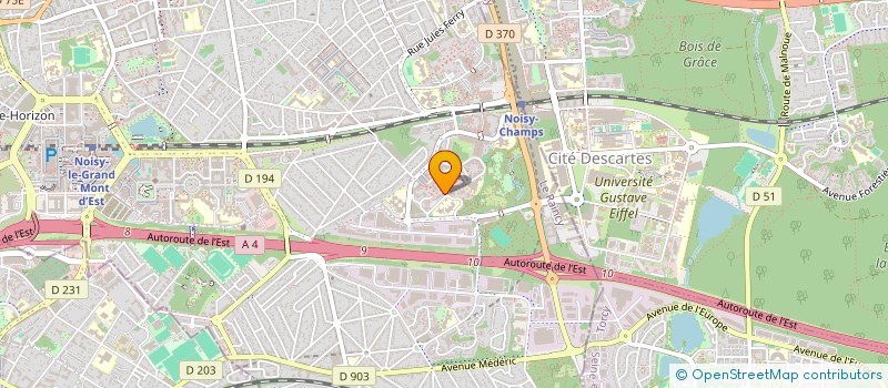 localisation de l'entreprise LANMOU TRADITION ( LT )  NOISY-LE-GRAND