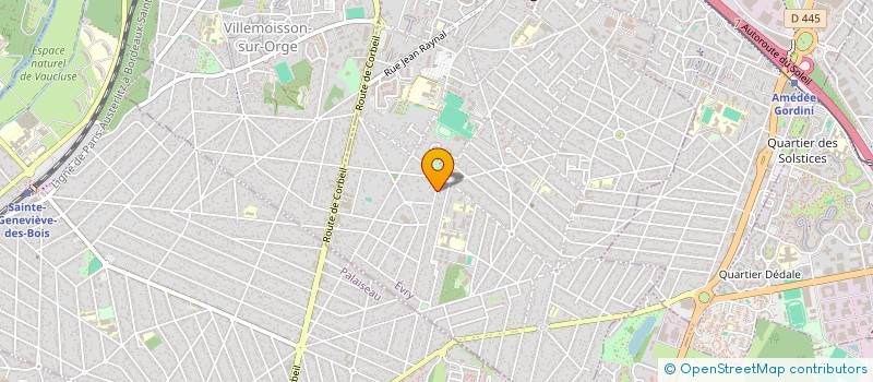 localisation de l'entreprise LANMOUART ASSOCIATION  MORSANG-SUR-ORGE