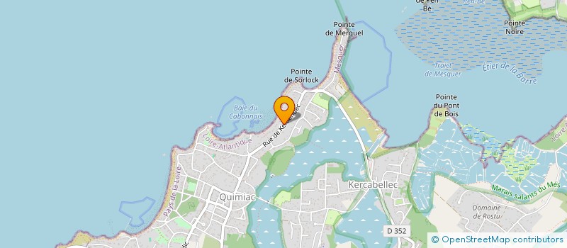 localisation de l'entreprise LANN' GUY  MESQUER