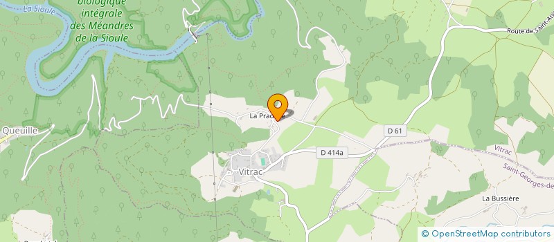 localisation de l'entreprise LANNAREIX à VITRAC