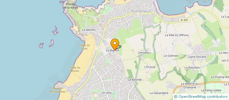 localisation de l'entreprise LANNCELT  SAINT-MALO