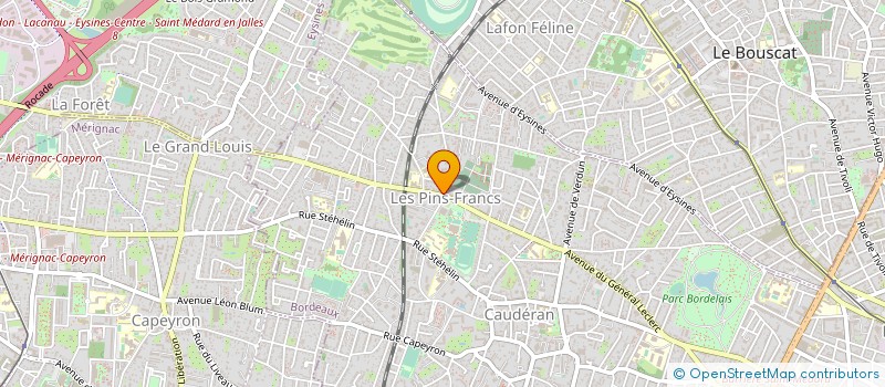 localisation de l'entreprise LANNE LAPOUX à BORDEAUX
