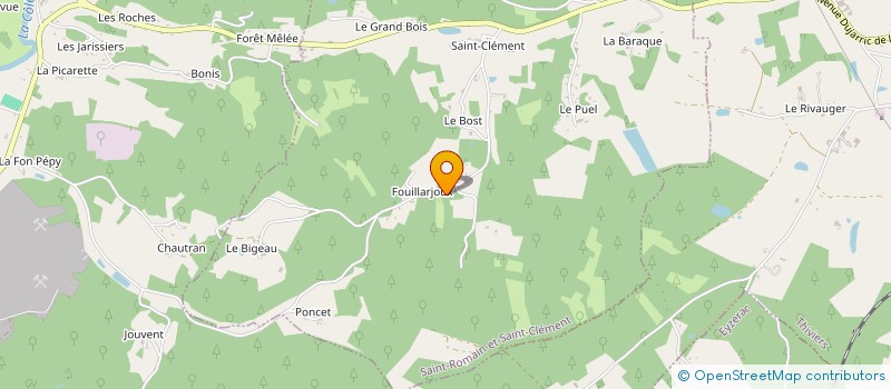 localisation de l'entreprise LANNET DIMITRI à SAINT-ROMAIN-ET-SAINT-CLEMENT