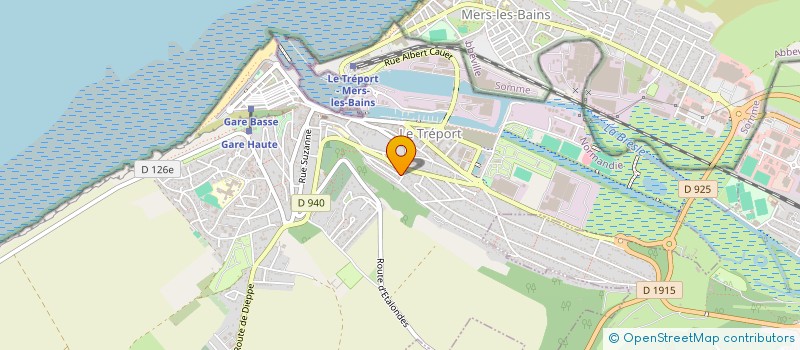 localisation de l'entreprise LANNIBER2  LE TREPORT