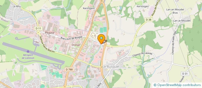 localisation de l'entreprise LANNION TREGOR AMENAGEMENT  LANNION