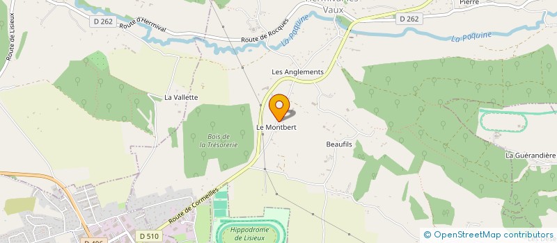 localisation de l'entreprise LANNKIN  HERMIVAL-LES-VAUX