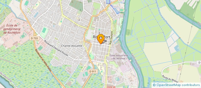 localisation de l'entreprise LANNOY ET FILS GARAGE CENTRAL SARL à ROCHEFORT