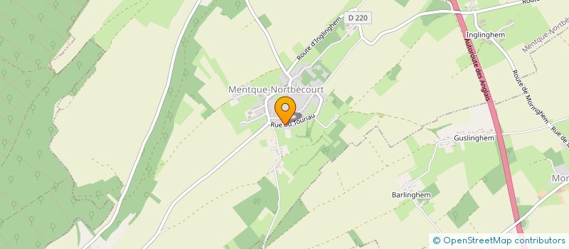 localisation de l'entreprise LANNOYE  MENTQUE-NORTBECOURT