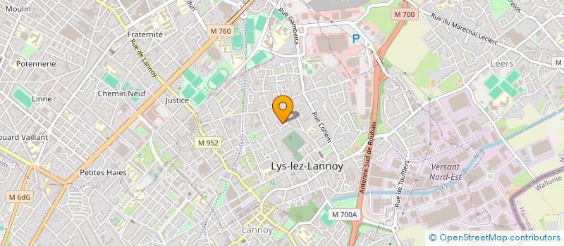 localisation de l'entreprise LANNOYIMMO  HEM