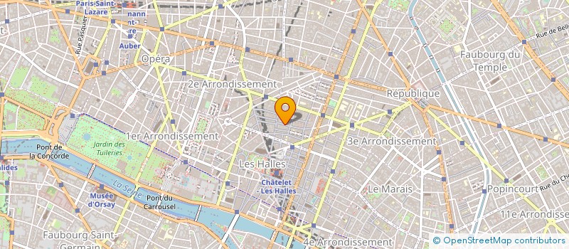 localisation de l'entreprise LANO DECO  PARIS