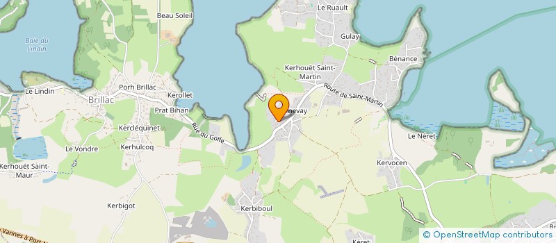 localisation de l'entreprise LANOAN  SARZEAU