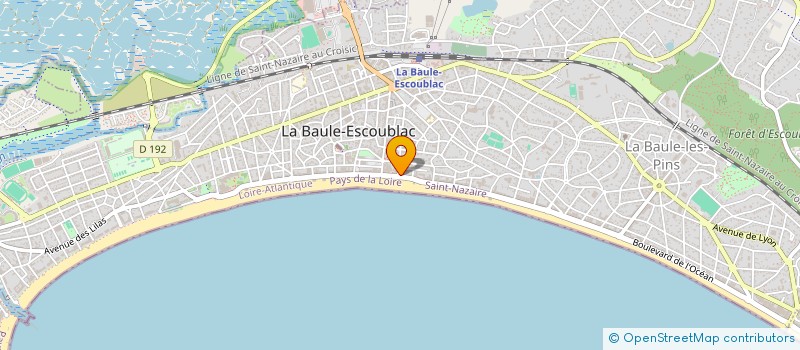localisation de l'entreprise LANOEVA à LA BAULE-ESCOUBLAC