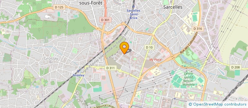 localisation de l'entreprise LANOR à GROSLAY