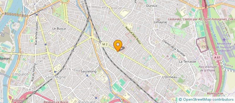 localisation de l'entreprise LANOTTE à TOULOUSE