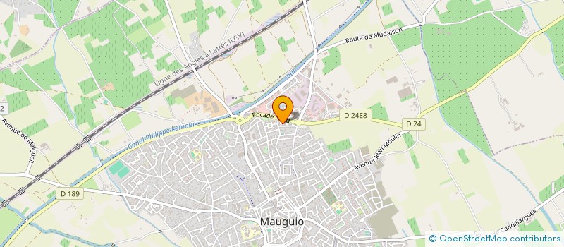 localisation de l'entreprise LANPAMA  MAUGUIO