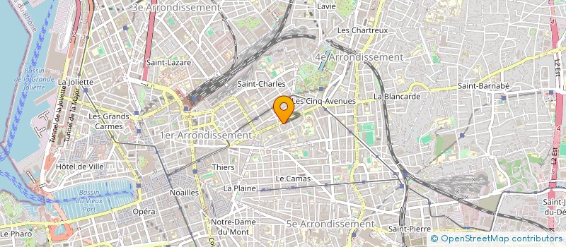 localisation de l'entreprise LANQA à MARSEILLE
