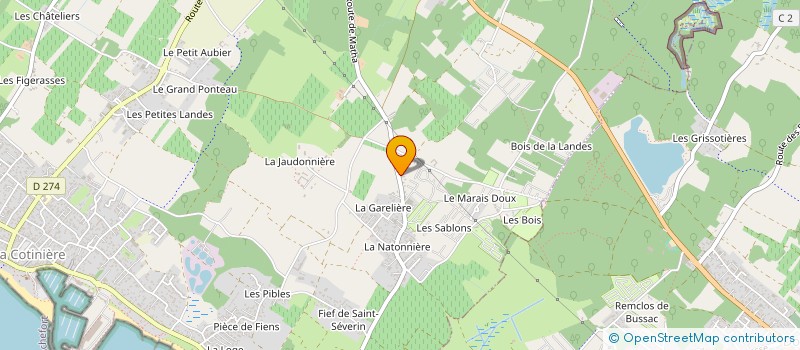 localisation de l'entreprise LANS  SAINT-PIERRE-D'OLERON