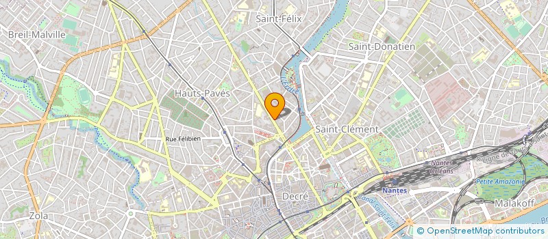 localisation de l'entreprise LANS FINANCE  NANTES