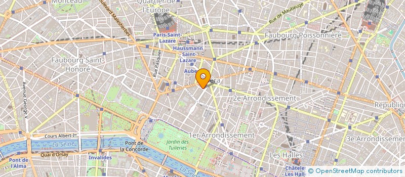 localisation de l'entreprise LANSADE ET FILS  PARIS